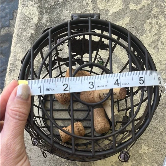 Metal! White Snowman and Black Wine Cork Holder Set - Picture 16 of 16